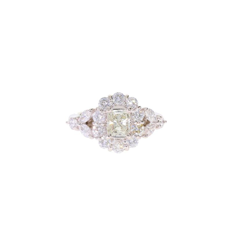 /◎PT900ダイヤリング0.765/1.15ct//Aランク/59
