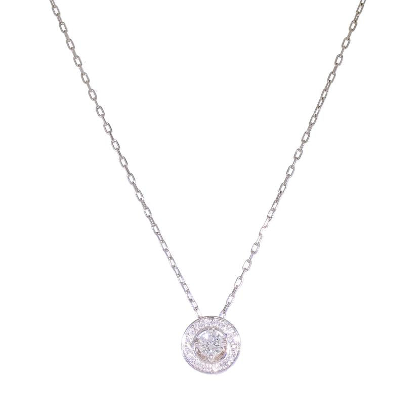 / PT900/850ダイヤネックレス0.18/0.06ct//Aランク/71