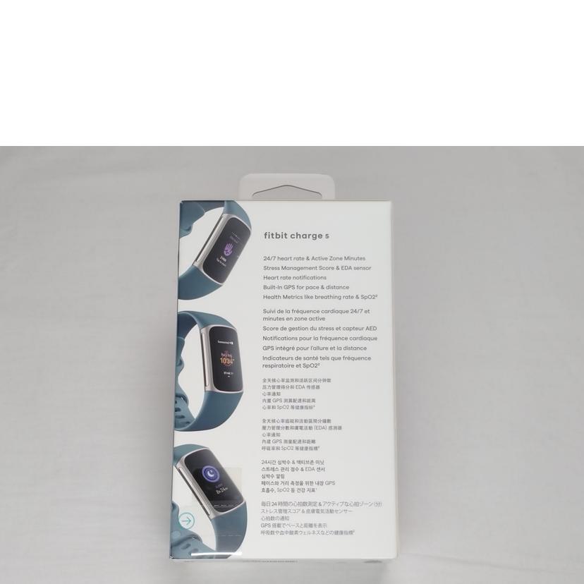 Fitbit フィットビット/Charge5 スマートウォッチ/FB421SRBU-FRCJK//396*********/SAランク/52