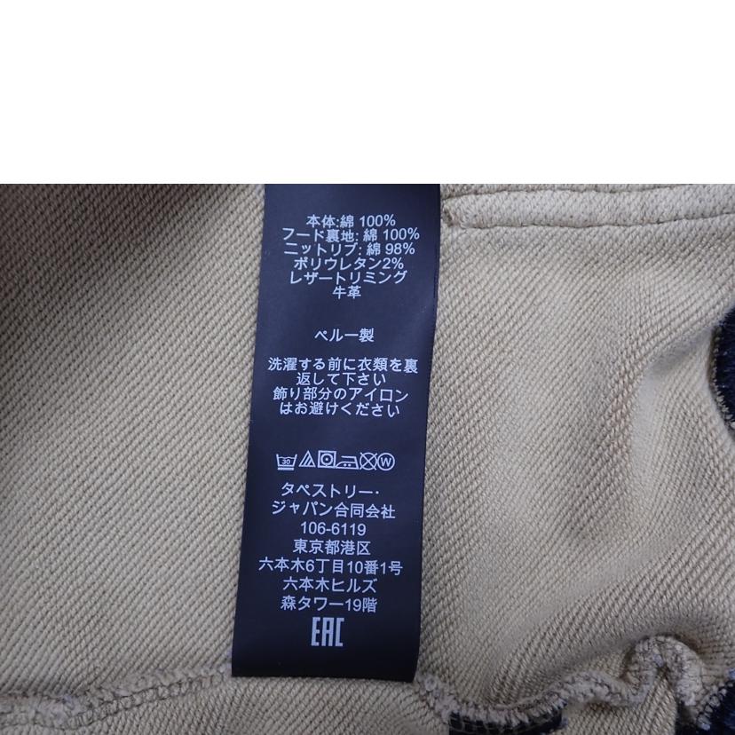 COACH コーチ/★COACHシグネチャー総柄ロゴレザーパッチコットンジップアップパーカー/6514//L/Cランク/62