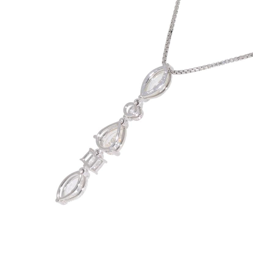 /◎PT900/850ダイヤネックレス1.85ct//Aランク/59