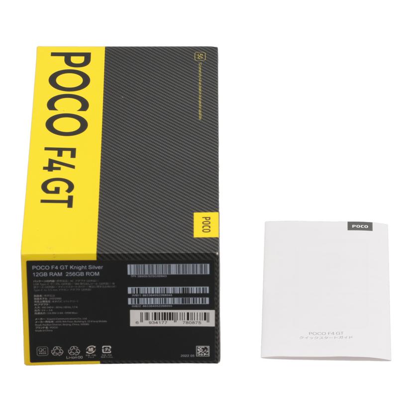 Xiaomi SIMフリー シャオミ /ゲーミングスマートフォン/POCO F4 GT 256GB/21121210G//d40cf2cc/ABランク/78