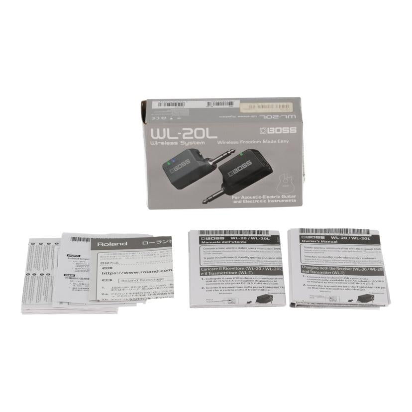BOSS ボス/レシーバーワイヤレスシステム/WL-20L//420462A/99Z1K7687/Bランク/77