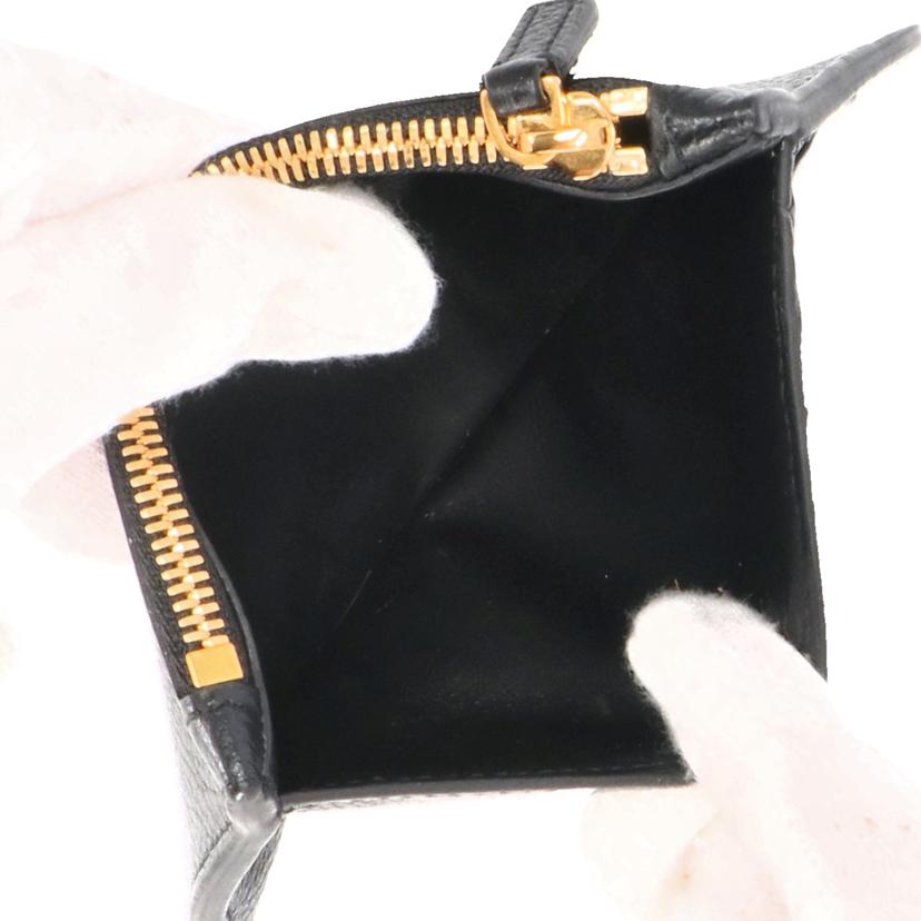 BALENCIAGA バレンシアガ/ロゴモチーフコインケース/カーフ/594214//109**********/ABランク/93