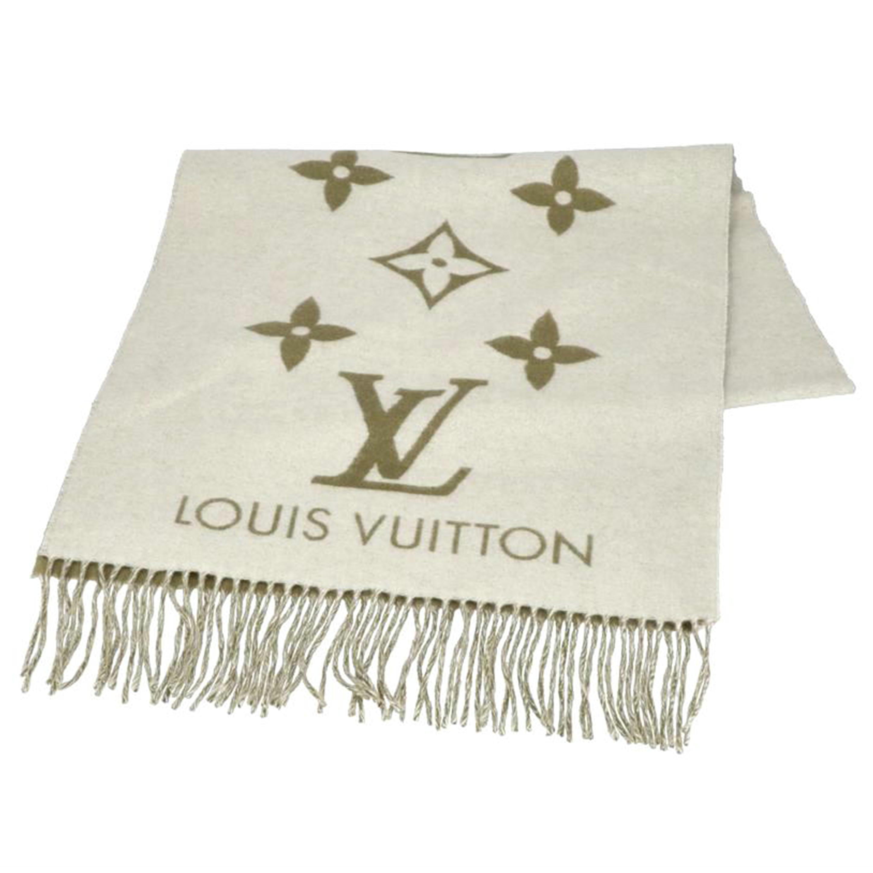 LOUIS VUITTON ルイ・ヴィトン/マフラーレイキャビック/カーキ/M90897//Aランク/94