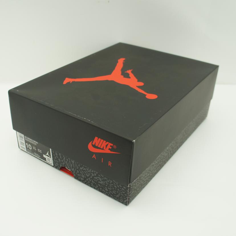 NIKE ナイキ/AIR JORDAN 3 RETRO Black Cement/DN3707-010//Sランク/05