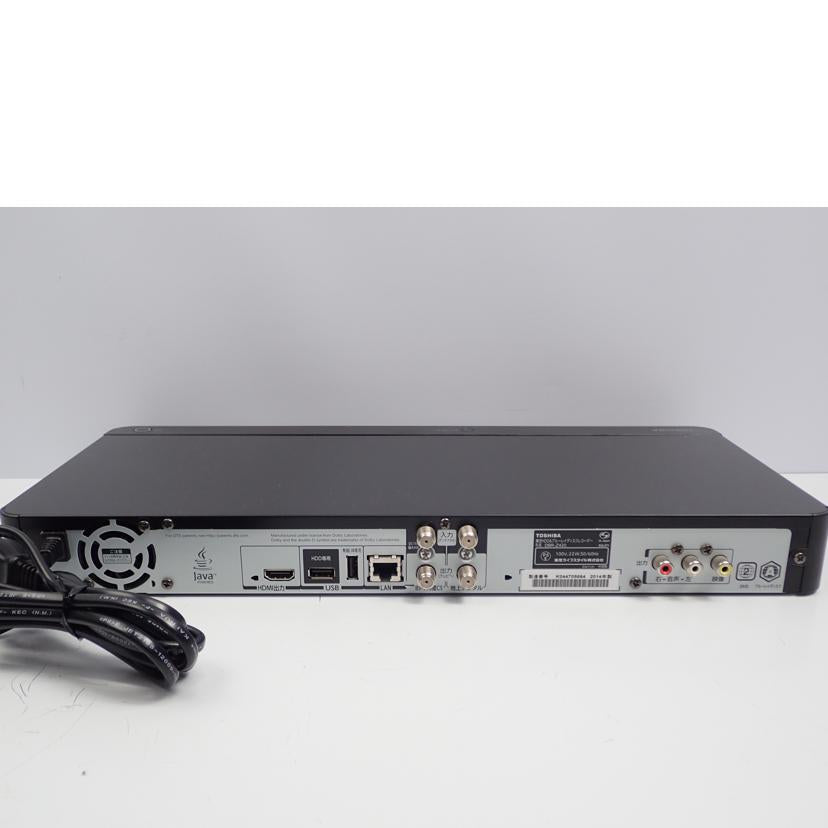 TOSHIBA TOSHIBA/BDレコーダー/DBR-Z420//K044705664/Bランク/62