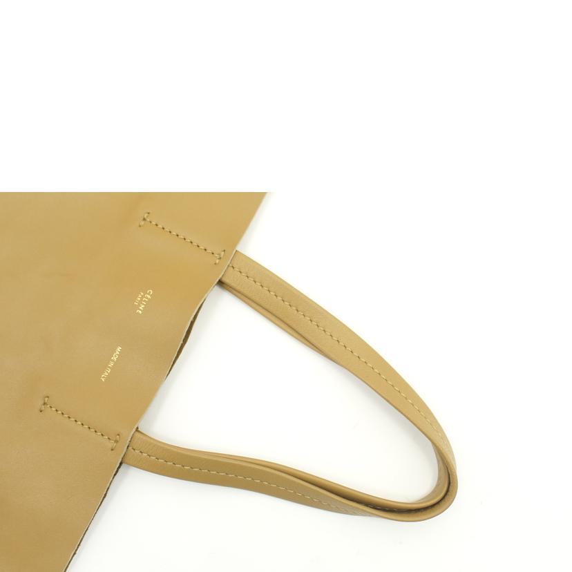 CELINE セリーヌ/ホリゾンタルカバレザートート/オーカー×ブラック//ABランク/75