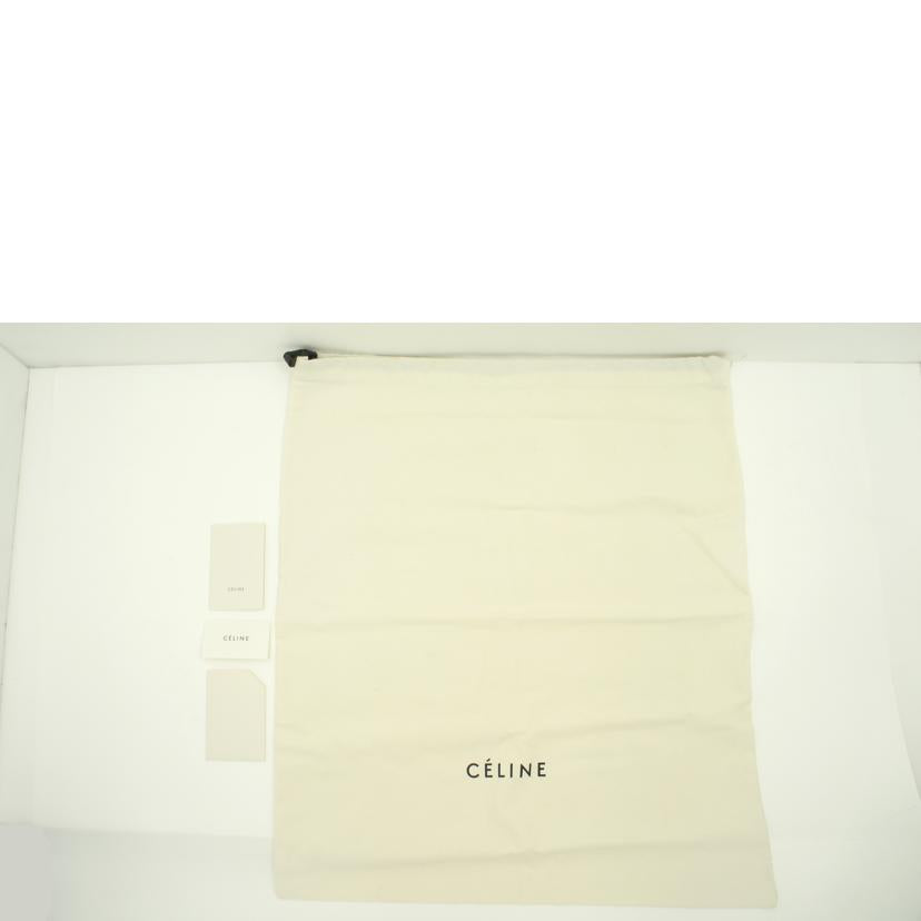 CELINE セリーヌ/ホリゾンタルカバレザートート/オーカー×ブラック//ABランク/75