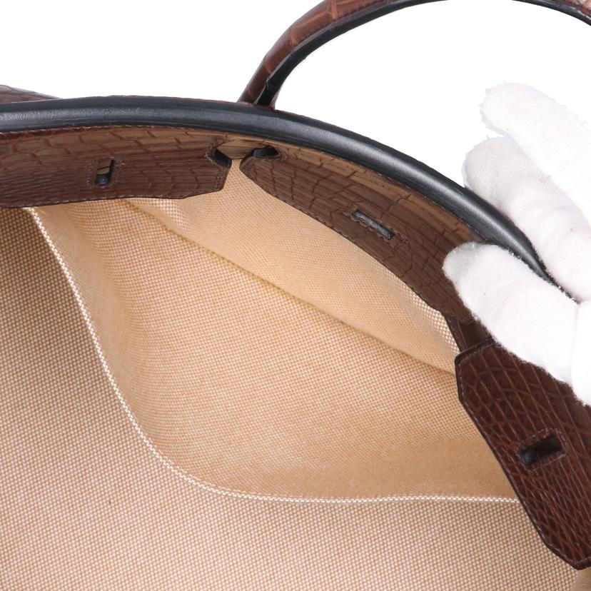 HERMES エルメス/バーキン35/マットニロティカス/ブラウン//□E/Aランク/91