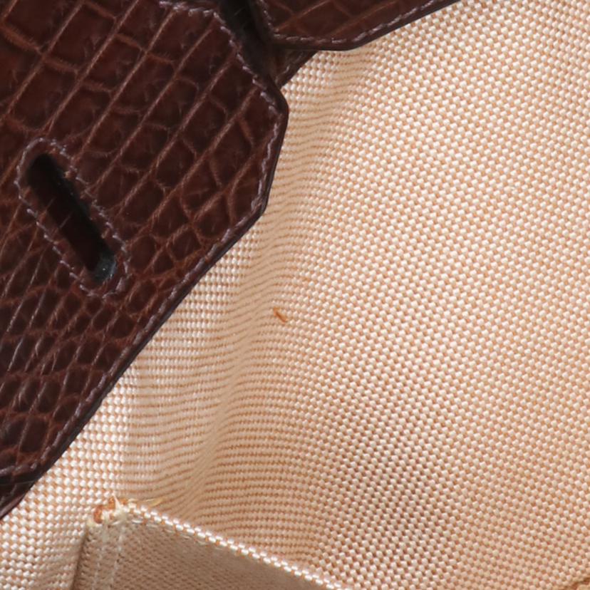 HERMES エルメス/バーキン35/マットニロティカス/ブラウン//□E/Aランク/91