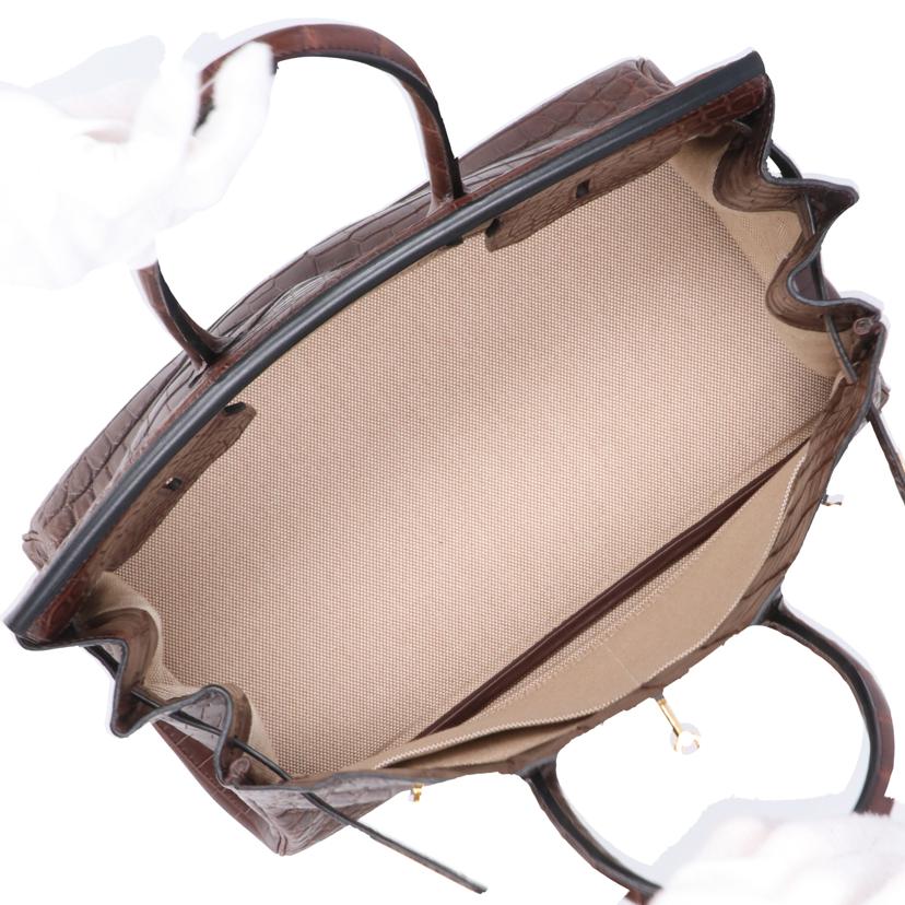 HERMES エルメス/バーキン35/マットニロティカス/ブラウン//□E/Aランク/91