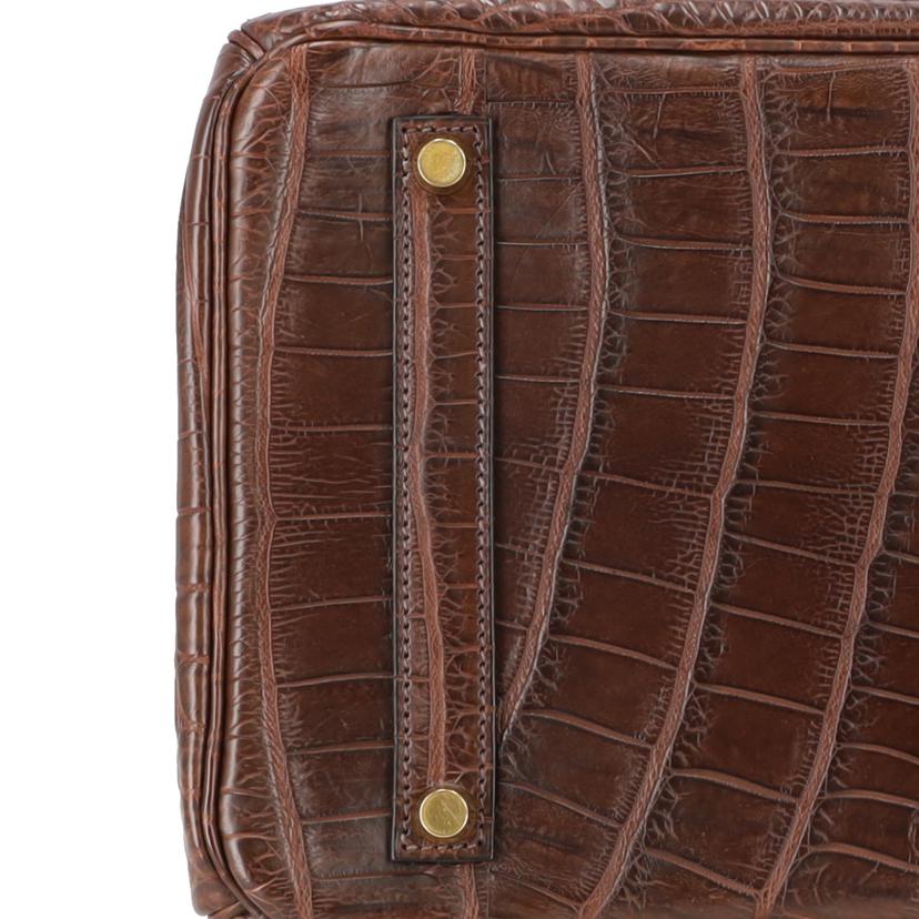 HERMES エルメス/バーキン35/マットニロティカス/ブラウン//□E/Aランク/91