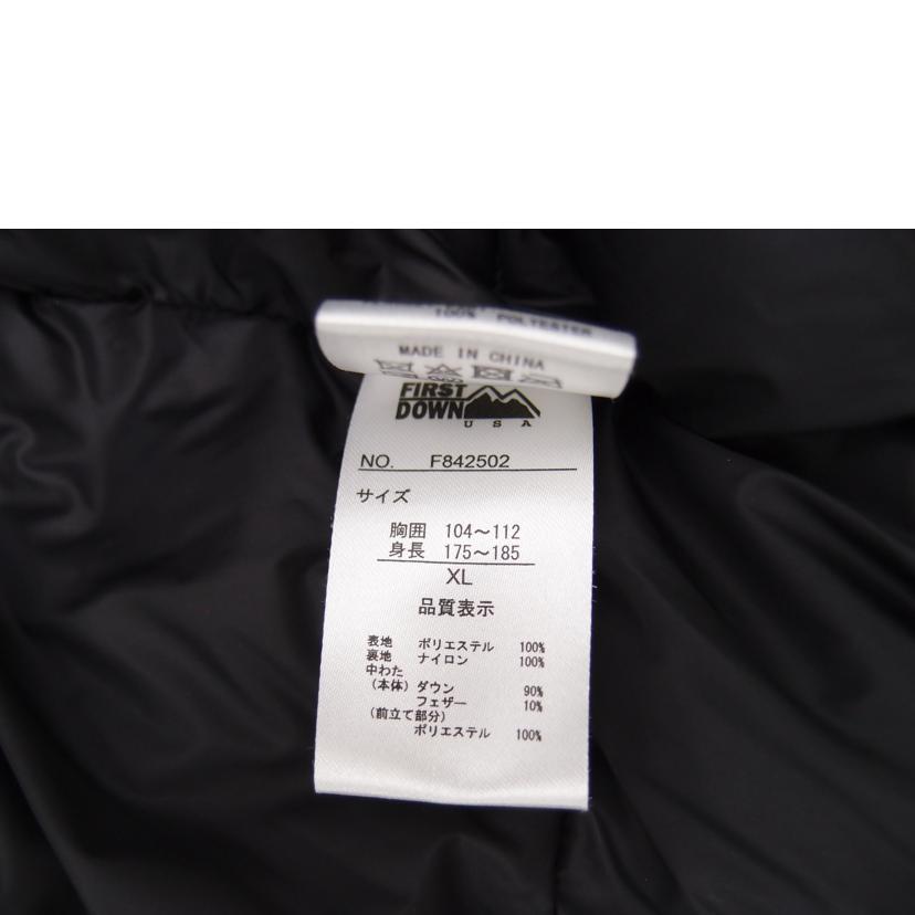 FIRST DOWN ファーストダウン/FIRST DOWN ダウンジャケット//Aランク/69