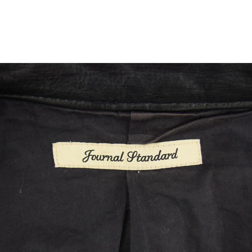 Journal Standard ジャーナルスタンダード/シングル レザーライダースジャケット/ブラック/牛革/13-011-600-8210-3-0//ABランク/04