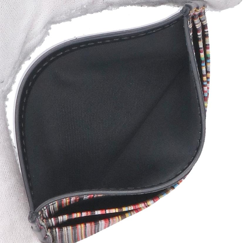 Poul Smith ポールスミス/カードケース/ストライプ//Aランク/94