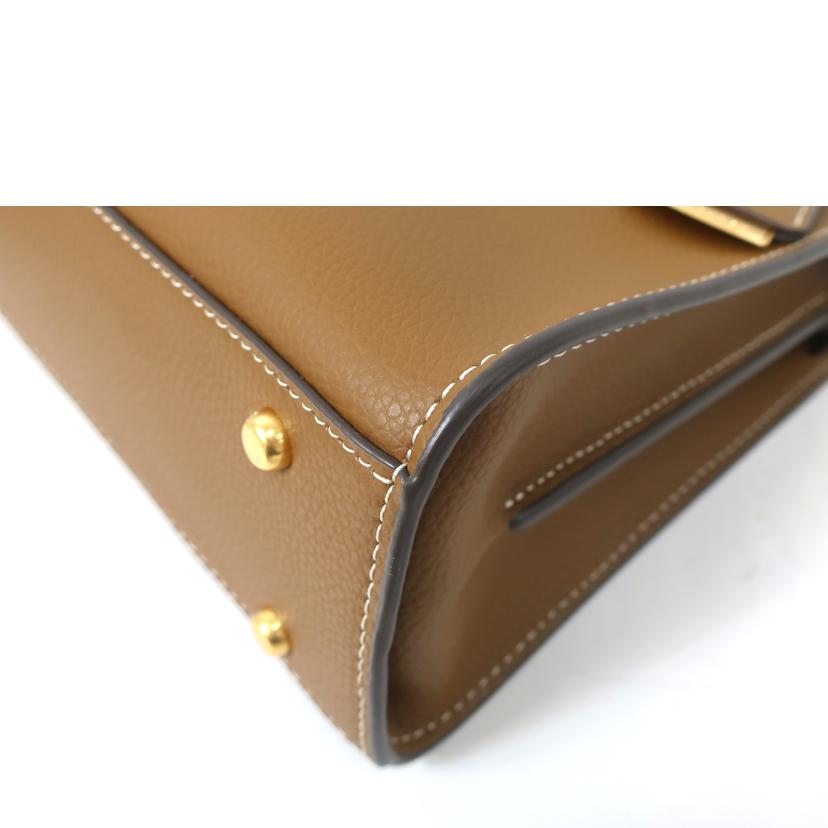 TORY BURCH トリーバーチ/2WAY レザーショルダーバッグ ブラウン//SAランク/65