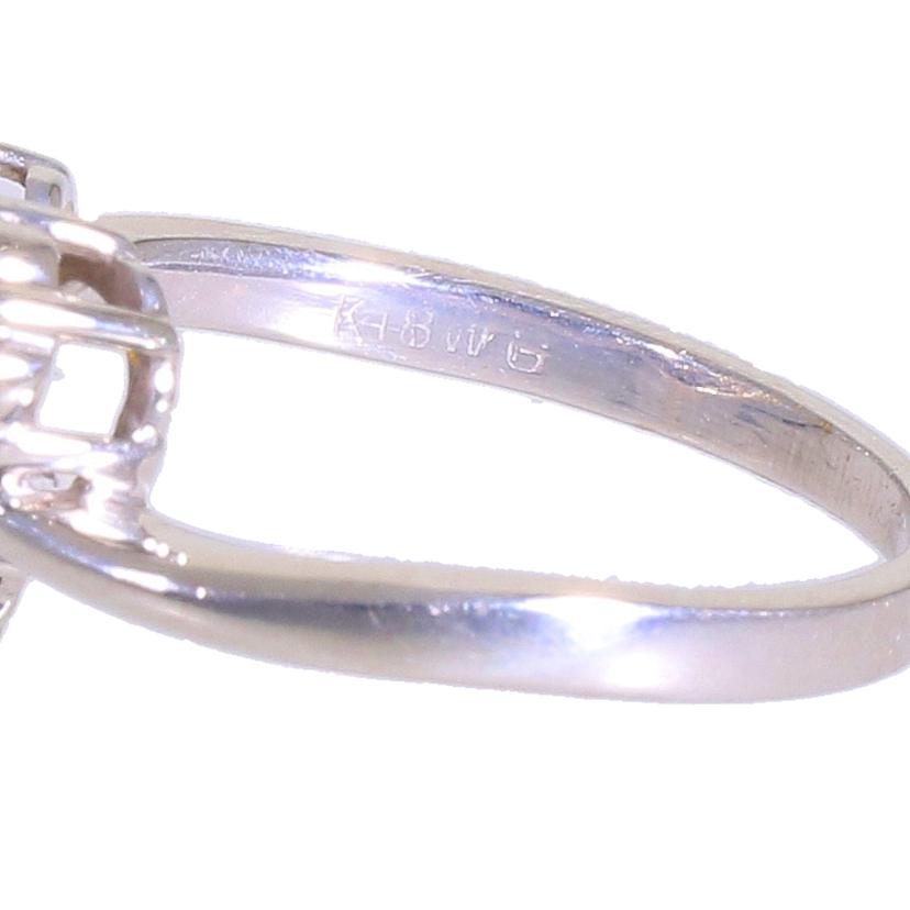 K18WG/K18WG ダイヤリング#10.5//Aランク/67