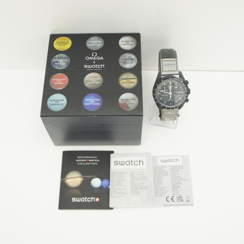 OMEGA×swatch オメガ×スウォッチ/ムーンスウォッチ/MISSION TO MERCURY/クオーツ/SO33A100//Aランク/09
