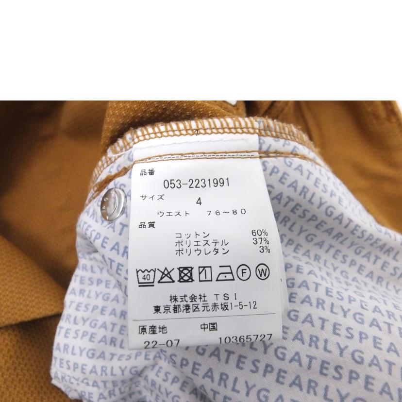 PEARLY GATES パーリーゲイツ/ロングパンツ/053-2231991//ABランク/88