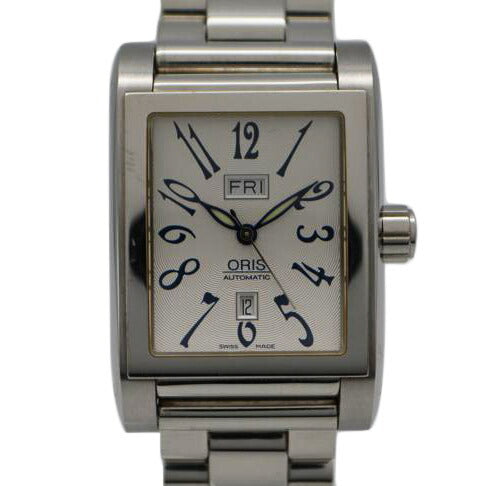 ORIS オリス/マイルスレクタンギュラーデイデイト自動巻/585-725-40-02//22-****/ABランク/89