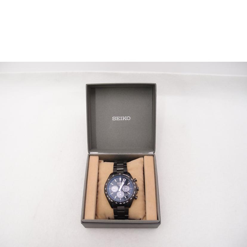 SEIKO セイコー 腕時計 V175-0FA0 ステンレス/セイコーセレクション・クロノグラフ/メンズ/ソーラー/SBPY169//232***/Aランク/69
