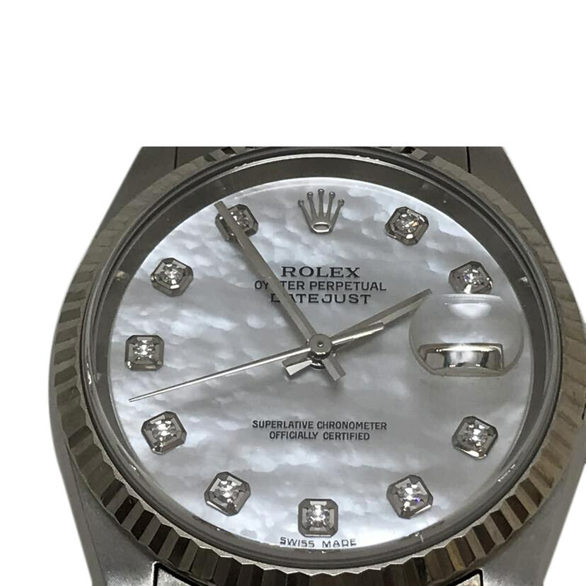 ROLEX ロレックス/デイトジャスト10P シェル/16234NG//D03****/ABランク/51