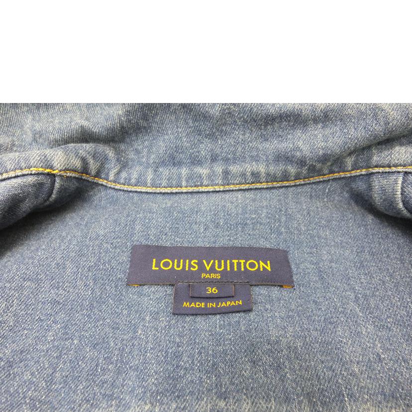 LV ルイヴィトン/ストーンウォッシュデニムアウター/サイズ36//ABランク/88
