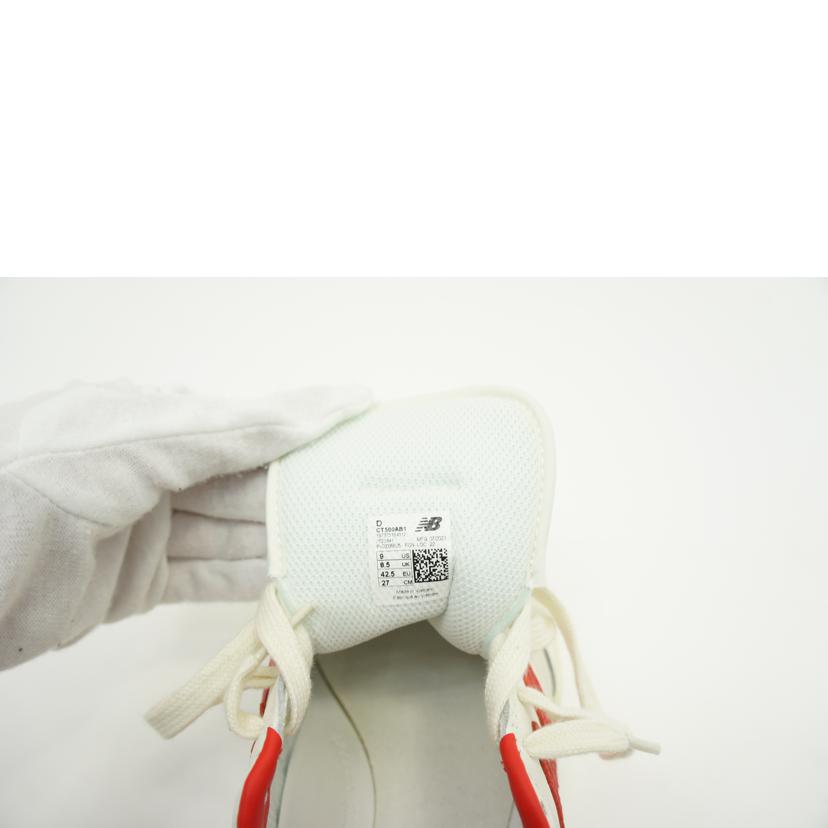 new balance ニューバランス/ALD/NEW BALANCE T500 ホワイト/レッド/CT500AB1//サイズ:27cm/Aランク/75