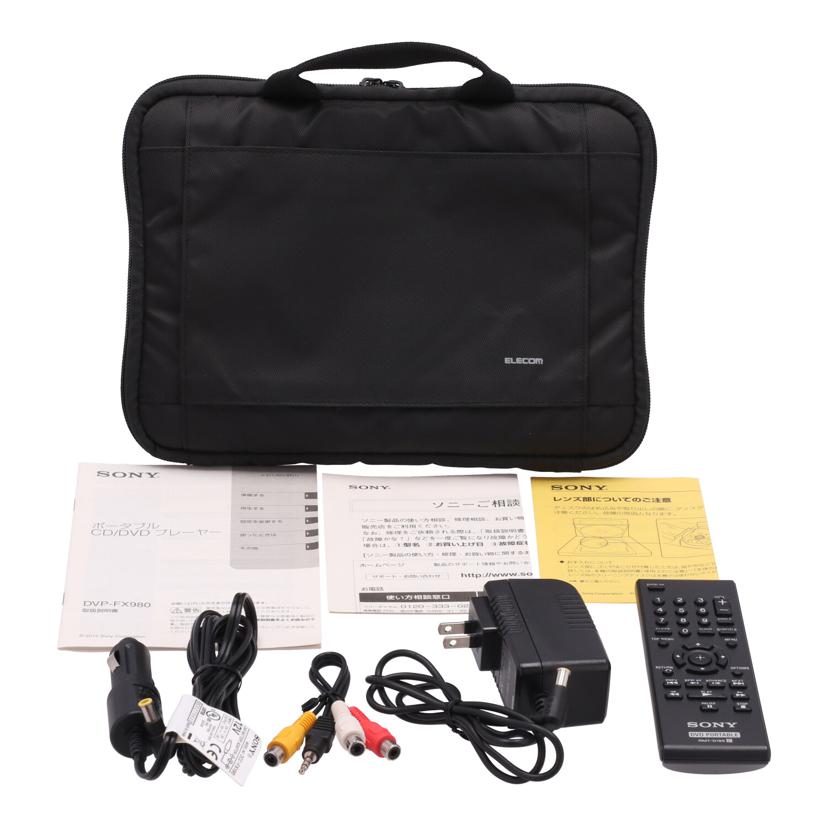 SONY ソニー /ポータブルDVDプレーヤー/DVP-FX980//LJ4 S01-1013601/Bランク/82