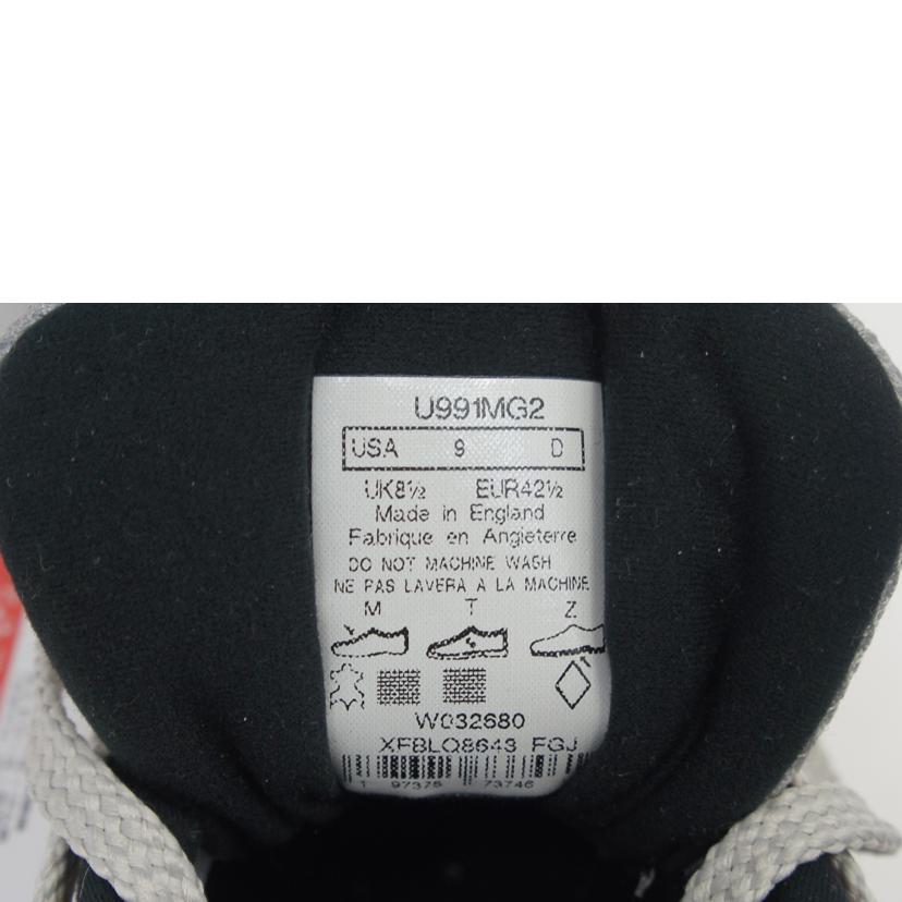 new balance ニューバランス/991V2/ローズウッド/U991MG2//サイズ:USA表記9/Aランク/75