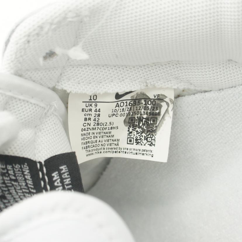 NIKE ナイキ/AIRFORCE1 LOW RETRO PREMIUM QS/AO1635-100//Aランク/09