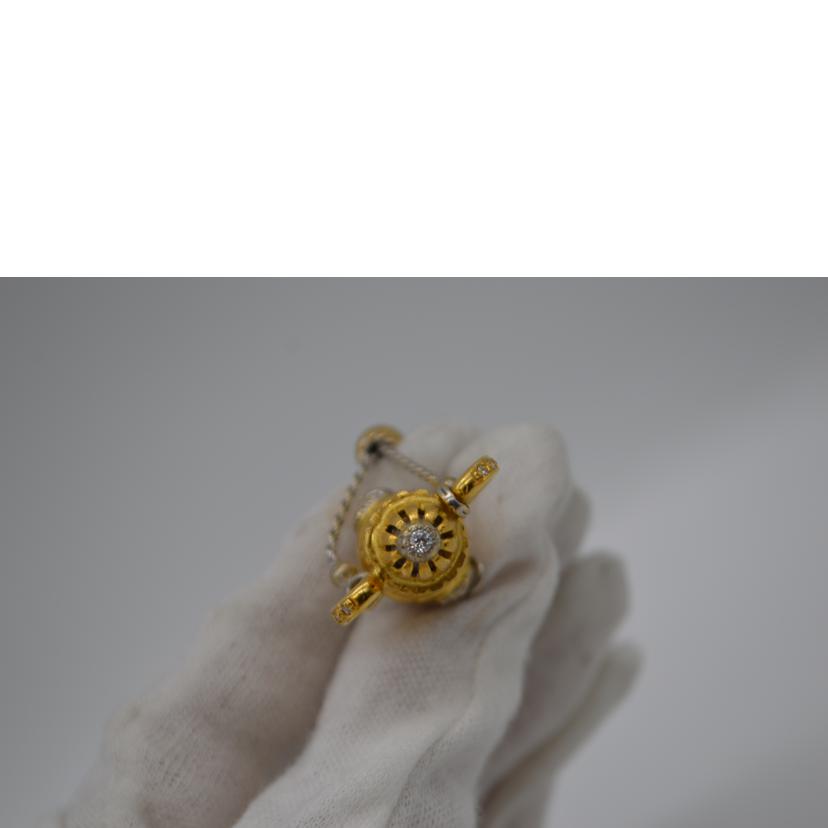 K18/K18 アンティークポットダイヤPH/17.2g//ABランク/89