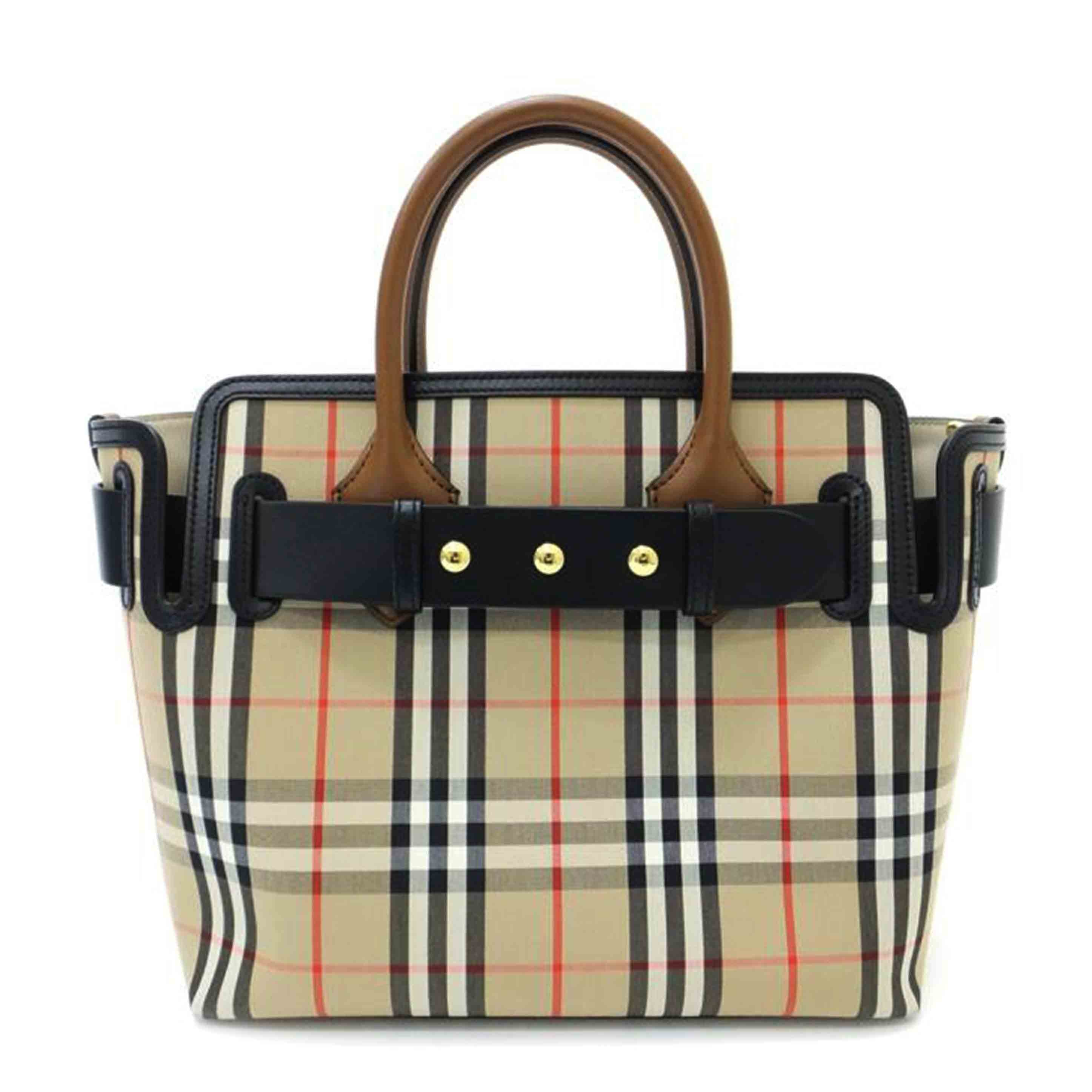 BURBERRY バーバリー/チェック柄2WAYハンドバック//Aランク/88