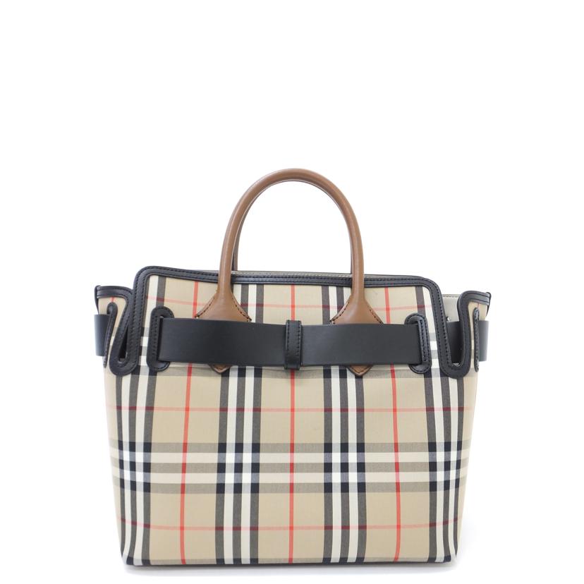 BURBERRY バーバリー/チェック柄2WAYハンドバック//Aランク/88