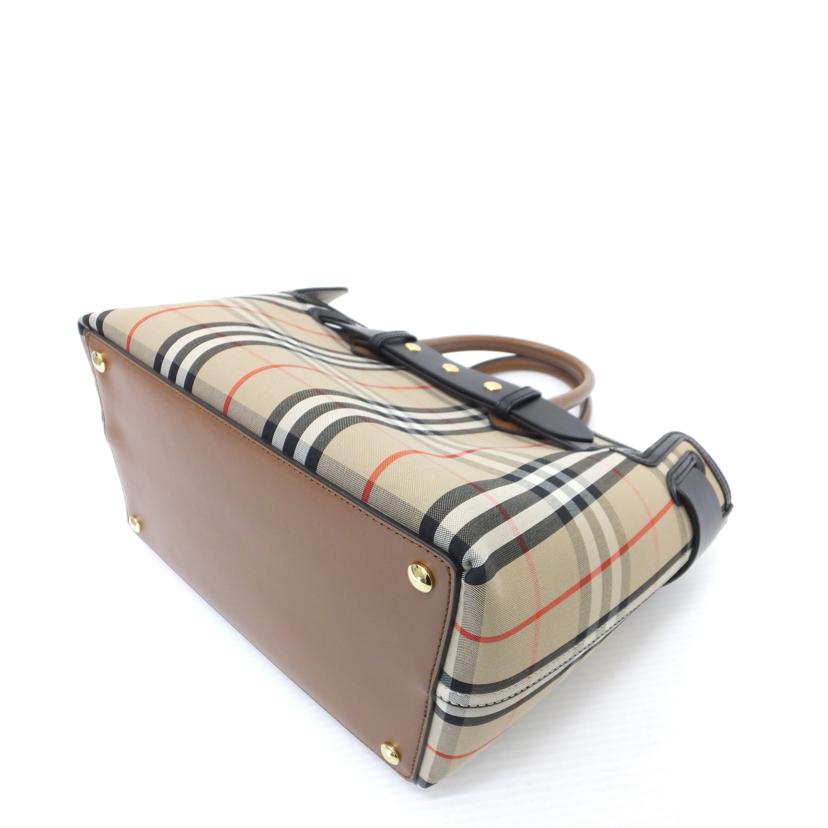 BURBERRY バーバリー/チェック柄2WAYハンドバック//Aランク/88