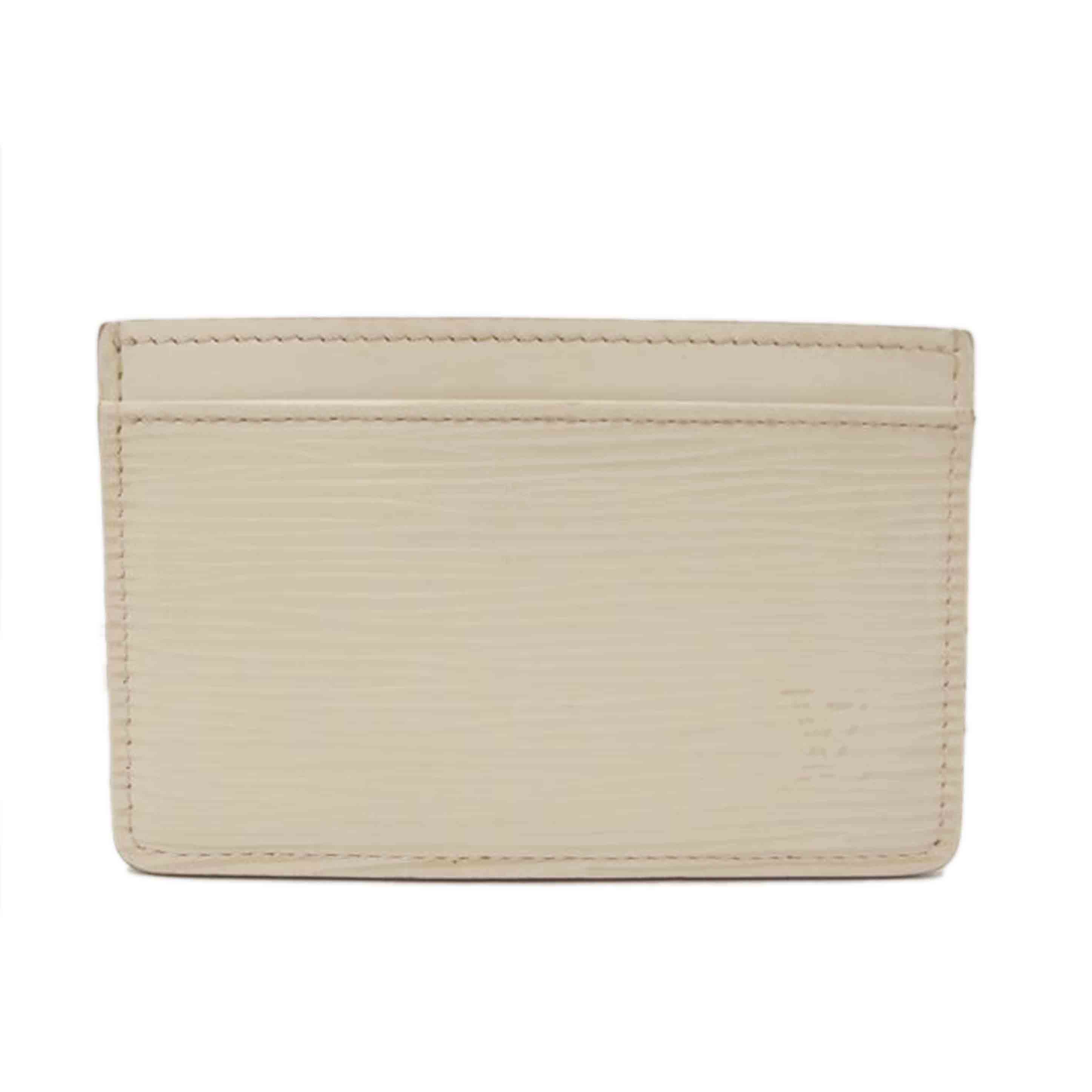 LOUIS VUITTON ルイ・ヴィトン ビトン カードケース パスケース 白 レディース レザー/ポルトカルトサーンプル/エピ/イヴォワール/M6030J//CA1***/ABランク/69