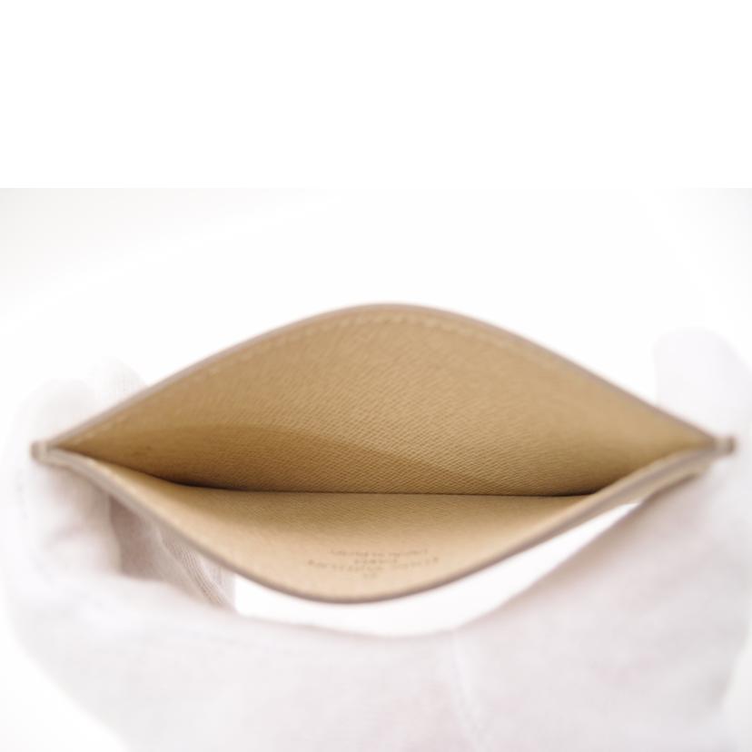 LOUIS VUITTON ルイ・ヴィトン ビトン カードケース パスケース 白 レディース レザー/ポルトカルトサーンプル/エピ/イヴォワール/M6030J//CA1***/ABランク/69