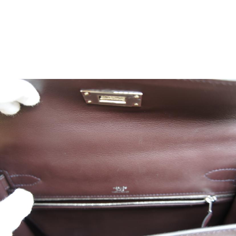 HERMES エルメス 2022年頃製造 シルバー金具 ハンドバッグ 2WAY 肩掛け キャンバス レザー/ケリー28/トワルキャドリーユ/エクリュー×フワンボワーズ//U刻印******/Sランク/75