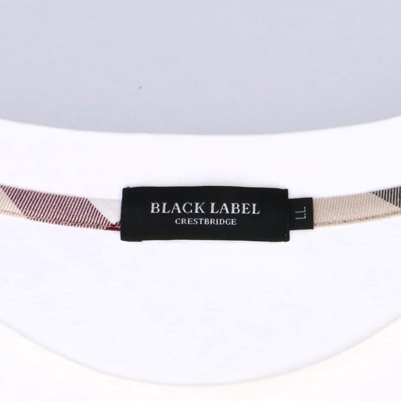 BLACK LABEL CRESTBRIDGE ブラックレーベル/ロゴTシャツ・WH//ABランク/85