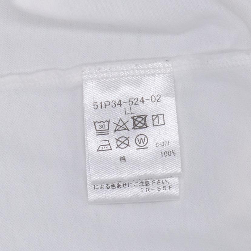 BLACK LABEL CRESTBRIDGE ブラックレーベル/ロゴTシャツ・WH//ABランク/85