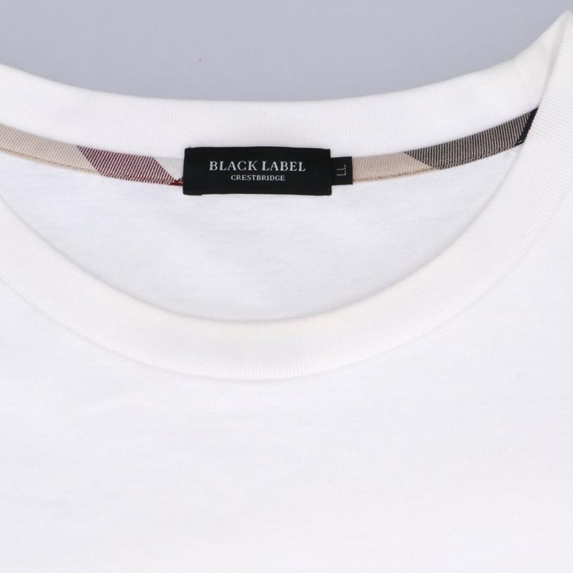 BLACK LABEL CRESTBRIDGE ブラックレーベル/ロゴTシャツ・WH//ABランク/85