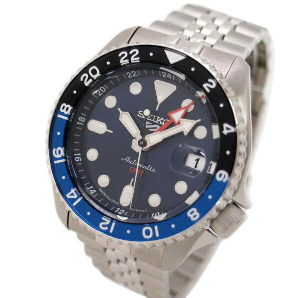 SEIKO セイコー 腕時計 ステンレス 回転ベゼル/セイコー5スポーツGMT/メンズ/自動巻き/SBSC003//535***/Aランク/69