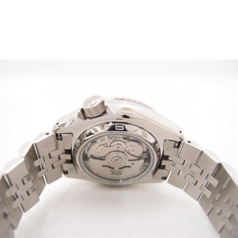SEIKO セイコー 腕時計 ステンレス 回転ベゼル/セイコー5スポーツGMT/メンズ/自動巻き/SBSC003//535***/Aランク/69