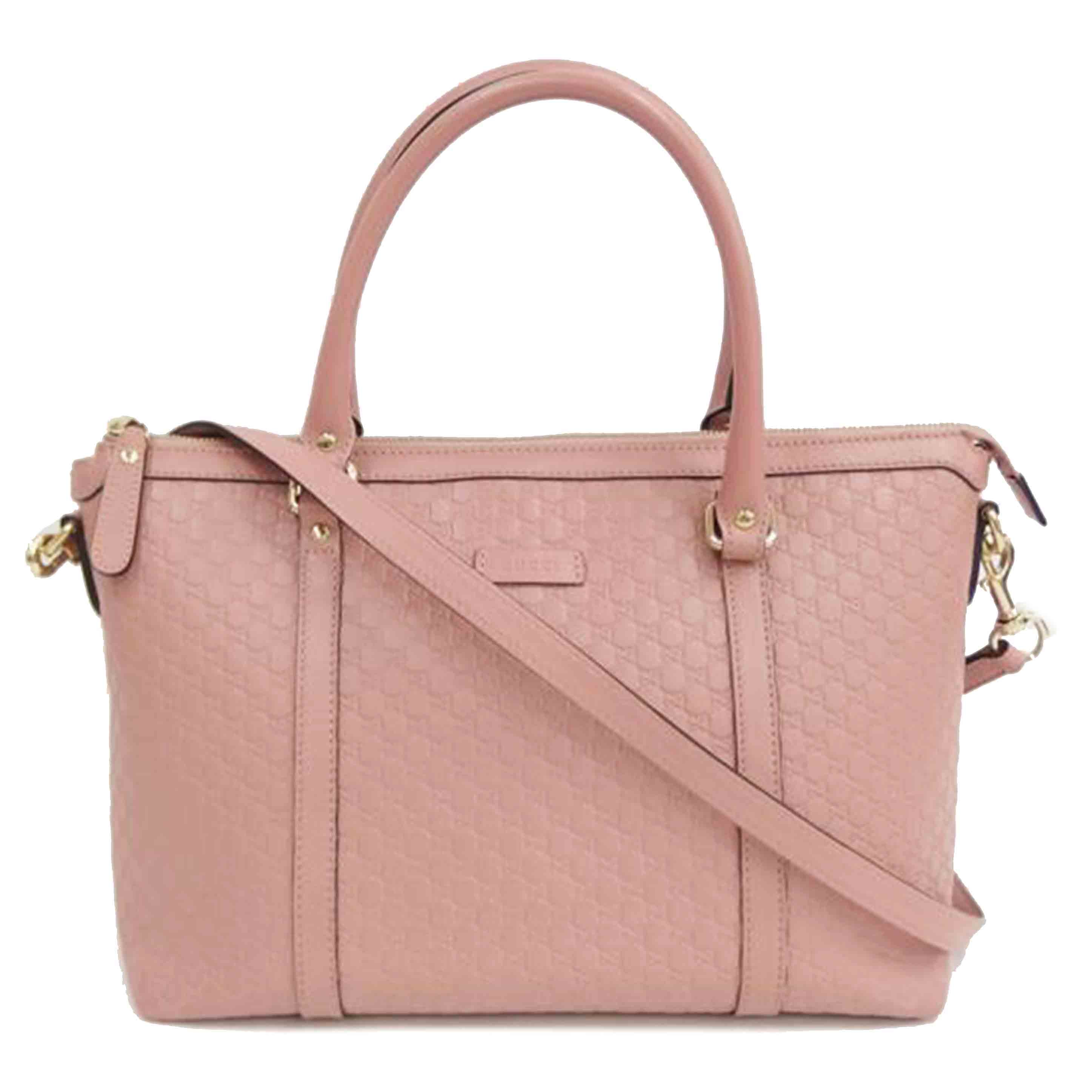 GUCCI グッチ/マイクログッチシマ ハンドバッグ/ピンク/449656//498***/ABランク/82