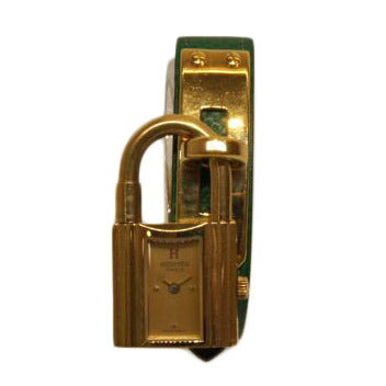 HERMES エルメス/ケリーウォッチ・グリーン/レディース/クオーツ/KE1.201//668***/ABランク/92