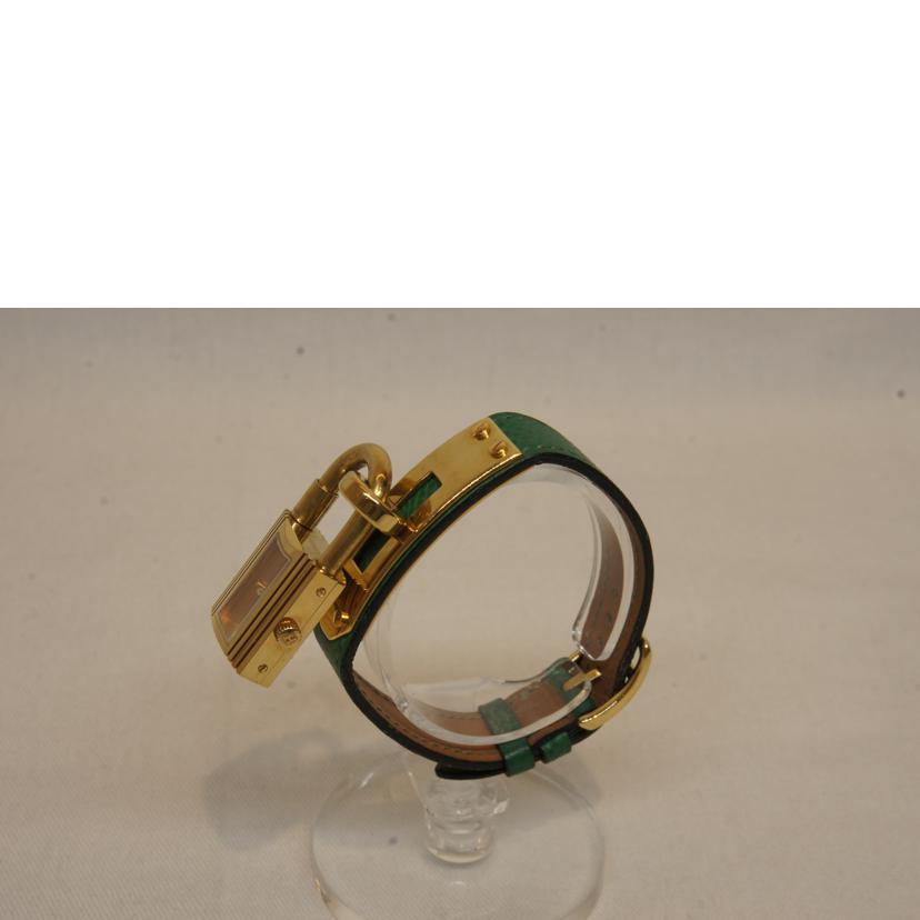 HERMES エルメス/ケリーウォッチ・グリーン/レディース/クオーツ/KE1.201//668***/ABランク/92