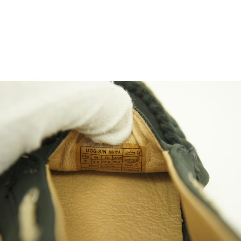 UGG アグ/UGG デッキシューズ モカシン エスパドリューユ BK//Aランク/78