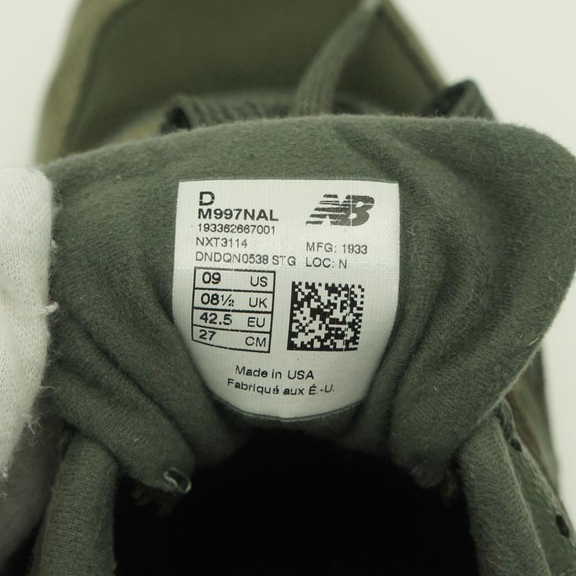 new balance ニューバランス/M997NAL//Aランク/09