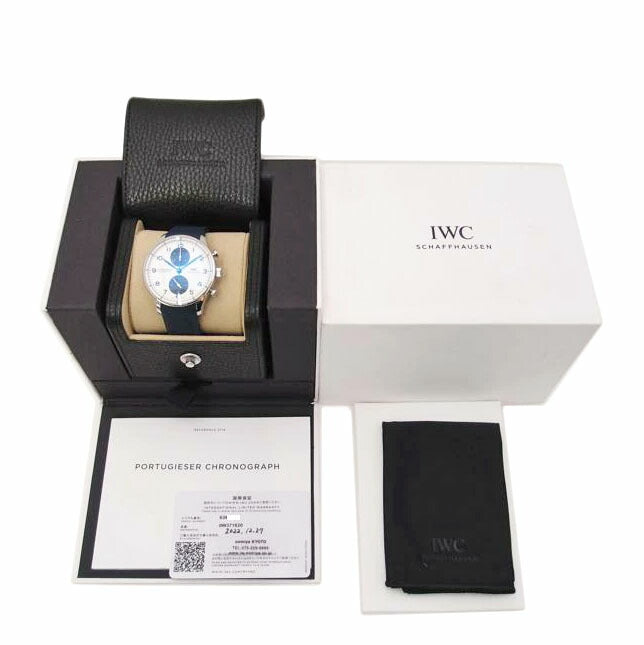 IWC アイダブリューシー/ポルトギーゼ・クロノグラフ/2022年購入/自動巻き/IW381620//638****/Aランク/69